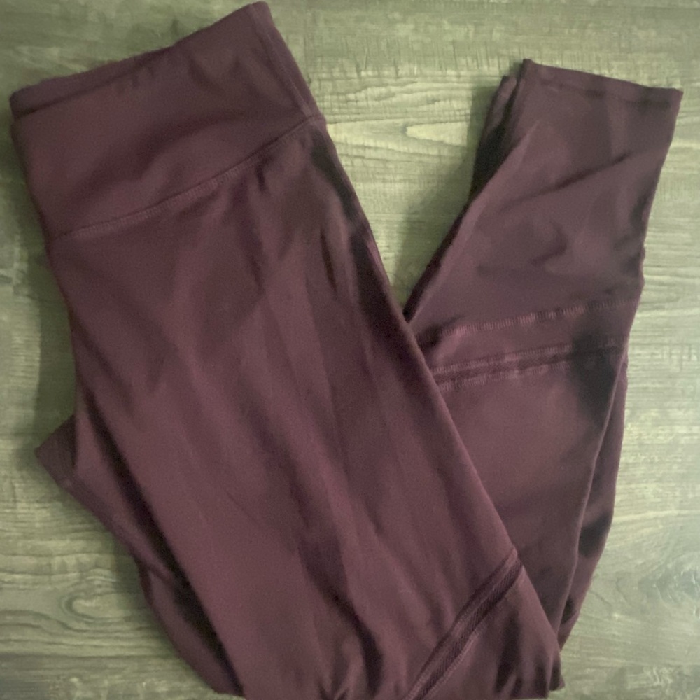 Maroon Leggings
